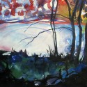 Forest by Reflective Pond