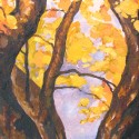 Three Autumn Trees